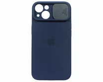 Чехол iPhone 14 Protect Cam (темно-синий)