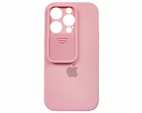 Чехол iPhone 14 Pro Protect Cam (розовый)