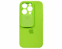 Чехол iPhone 14 Pro Protect Cam (зеленый)