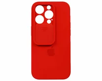 Чехол iPhone 14 Pro Protect Cam (красный)
