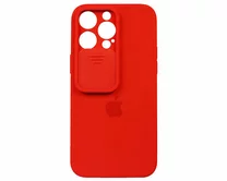Чехол iPhone 14 Pro Max Protect Cam (красный)