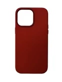 Чехол iPhone 14 Pro Max Leather MagSafe hi-copy (красный)