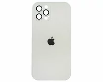 Чехол iPhone 12 Pro Matte Glass (белый)
