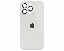 Чехол iPhone 13 Pro Matte Glass (белый)