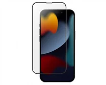 Защитное стекло iPhone 14 Pro/15/16 Big edge черное