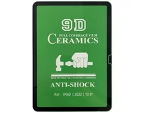 Защитное стекло-плёнка Apple iPad  Air 10.9 2020/Air 10.9 2022 Ceramic черное 0,1 mm