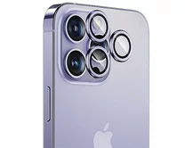 Защитная накладка на камеру iPhone 14 Pro/14 Pro Max сиреневая (комплект 3шт)