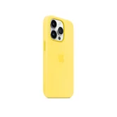 Чехол iPhone 14 Pro Silicone Case MagSafe hi-copy (канареечный желтый)