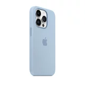 Чехол iPhone 14 Pro Max Silicone Case MagSafe hi-copy (голубой)