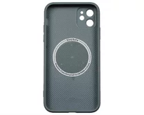 Чехол iPhone 11 AG-Glass MagSafe (голубой)