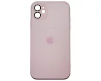 Чехол iPhone 11 AG-Glass MagSafe (розовый)