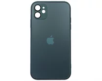 Чехол iPhone 11 AG-Glass MagSafe (синий)
