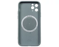 Чехол iPhone 11 Pro AG-Glass MagSafe (голубой)