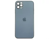 Чехол iPhone 11 Pro Max AG-Glass MagSafe (голубой)