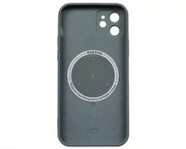 Чехол iPhone 12 AG-Glass MagSafe (голубой)