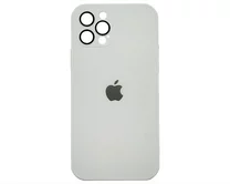 Чехол iPhone 12 Pro AG-Glass MagSafe (белый)