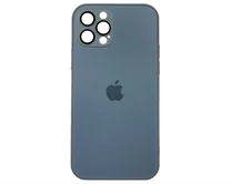 Чехол iPhone 12 Pro AG-Glass MagSafe (голубой)