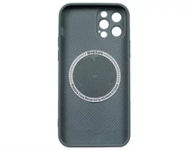 Чехол iPhone 12 Pro AG-Glass MagSafe (голубой)
