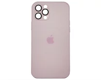 Чехол iPhone 12 Pro AG-Glass MagSafe (розовый)