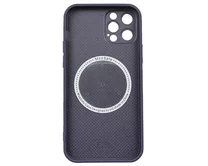 Чехол iPhone 12 Pro AG-Glass MagSafe (фиолетовый)