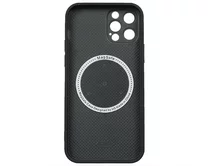Чехол iPhone 12 Pro AG-Glass MagSafe (черный)