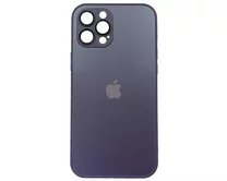 Чехол iPhone 12 Pro Max AG-Glass MagSafe (фиолетовый)