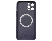 Чехол iPhone 12 Pro Max AG-Glass MagSafe (фиолетовый)