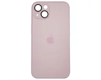 Чехол iPhone 13 AG-Glass MagSafe (розовый)