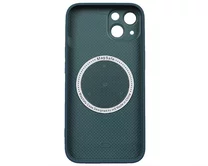 Чехол iPhone 13 AG-Glass MagSafe (синий)