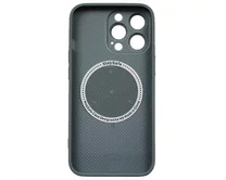 Чехол iPhone 13 Pro AG-Glass MagSafe (голубой)
