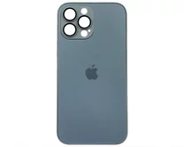 Чехол iPhone 13 Pro Max AG-Glass MagSafe (голубой)