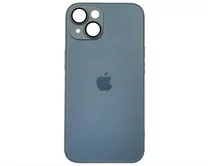 Чехол iPhone 14 AG-Glass MagSafe (голубой)