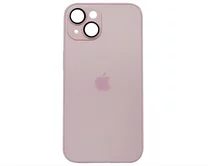 Чехол iPhone 14 AG-Glass MagSafe (розовый)