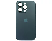 Чехол iPhone 14 Pro AG-Glass MagSafe (синий)