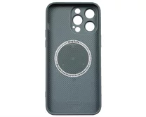 Чехол iPhone 14 Pro Max AG-Glass MagSafe (голубой)