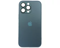 Чехол iPhone 14 Pro Max AG-Glass MagSafe (синий)