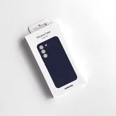 Чехол Samsung S23 Silicone Cover hi-copy (темно-синий)