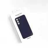 Чехол Samsung S23 Plus Silicone Cover hi-copy (темно-синий)