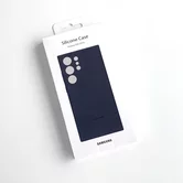 Чехол Samsung S23 Ultra Silicone Cover hi-copy (темно-синий)