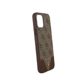 Чехол iPhone 12/12 Pro GUESS Triangle (коричневый)