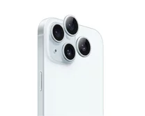 Защитная накладка ANANK на камеру iPhone 15/15 Plus светло-синяя (комплект 2шт)