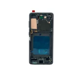 Дисплей Samsung G991B S21 в сборе черный (Копия - Soft OLED)