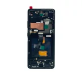 Дисплей Samsung G998B S21 Ultra в сборе черный (Копия - Soft OLED)