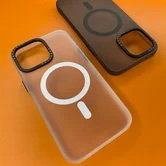 Чехол iPhone 15 Pro Max KEEPHONE Magviar (синий)