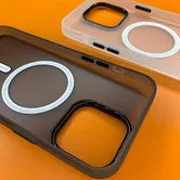 Чехол iPhone 15 Pro Max KEEPHONE Magviar (белый)