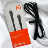 Кабель McDodo CA-2220 LED Type-C - Lightning черный 1,2м
