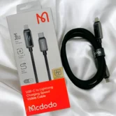 Кабель McDodo CA-2630 Type-C - Lightning 36W, черный, 1,2м