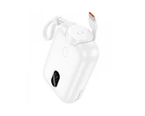 Внешний АКБ 10000 mAh Hoco J130 (кабель Type-C, iWatch) белый