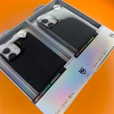 Чехол iPhone 14 Pro Max NY Soft Fiber (серый)