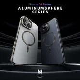 Чехол iPhone 15 Pro Max Njoyny Metall MagSafe (черный)